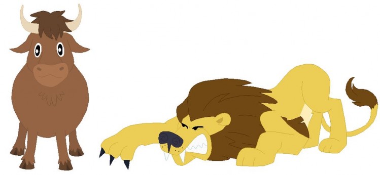 source of image: http://img14.deviantart.net/ad62/i/2012/317/4/a/bull__amp__lion_base_by_selenaede-d5kxmhd.png